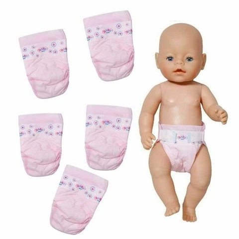  Baby Born diapers 5 pcs