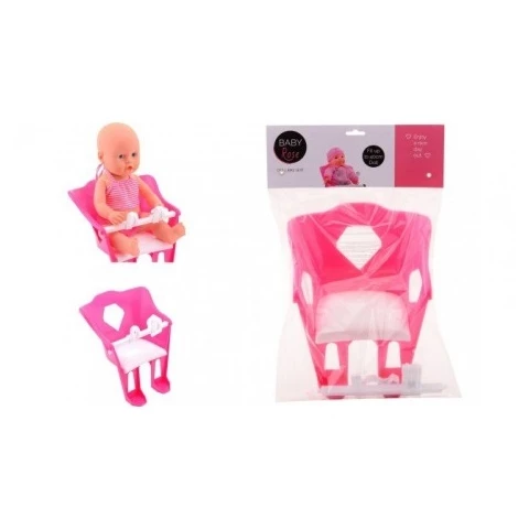 Baby Rose doll bicycle seat