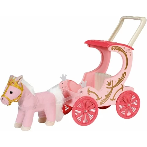 Baby Annabell Pikku prinsessan vaunut ja poni