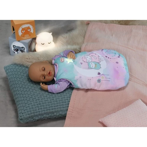 Baby Annabell doll sleeping bag glow in the dark