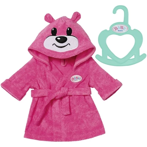  Baby Born bear bathrobe