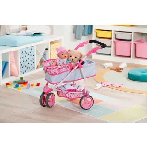 Baby Born monitoimiva Deluxe Pram nukenvaunut