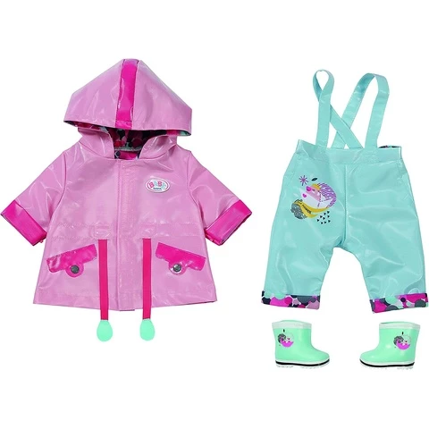 Baby Born doll's rain outfit