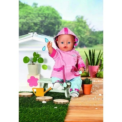 Baby Born doll's rain outfit