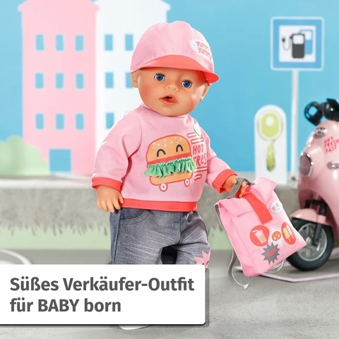 Baby Born Snack Shop outfeat vaatesetti nukeille 