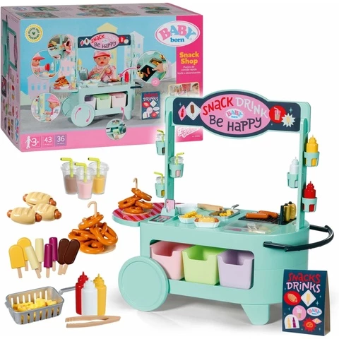 Baby Born Snack Shop ruokakärry