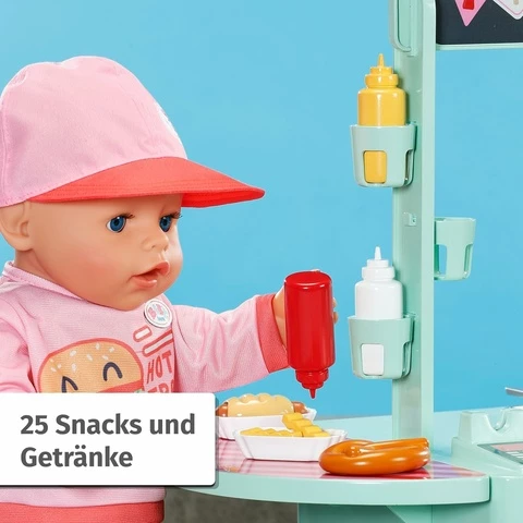Baby Born Snack Shop ruokakärry