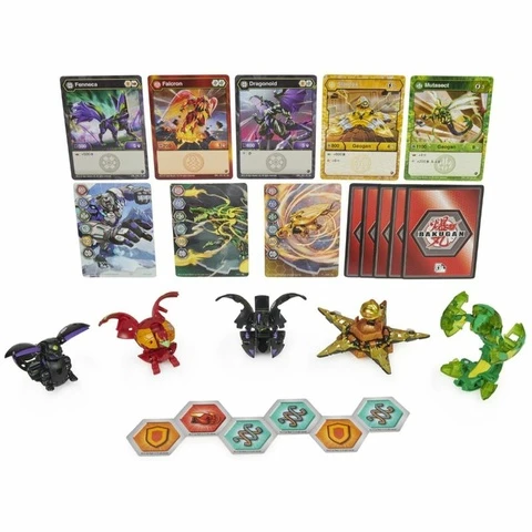 Bakugan Geogan 5 kpl Mutasect & Stardox