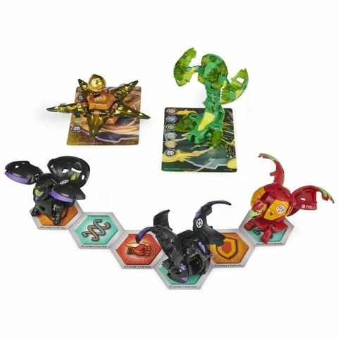 Bakugan Geogan 5 kpl Mutasect & Stardox