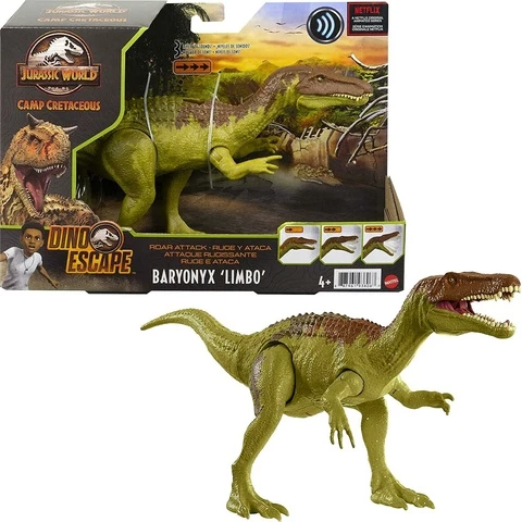 Jurassic World Roar Attack Dinosaur Baryonyx Limbo ​​with sound