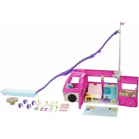 Barbie Camper -matkailuauto