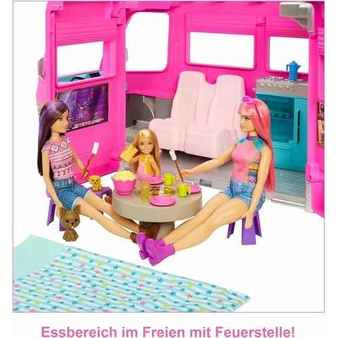 Barbie Camper -matkailuauto