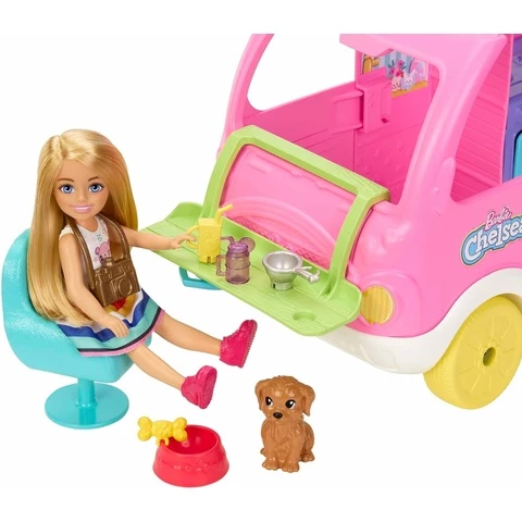 Barbie Chelsea Camper matkailuauto