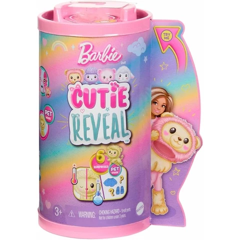 Barbie Chelsea Cutie Reveal nukke Baby Leijona