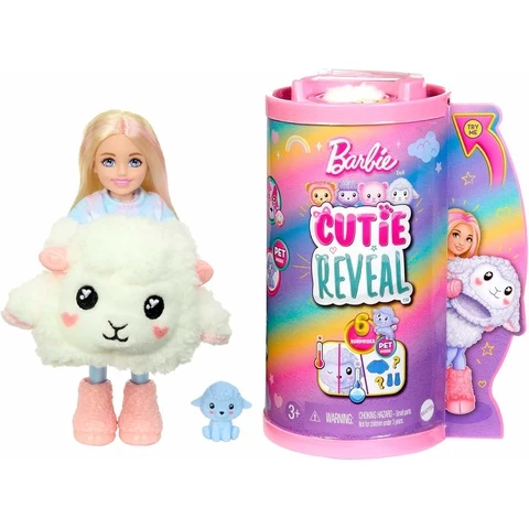 Barbie Chelsea Cutie Reveal nukke Lammas