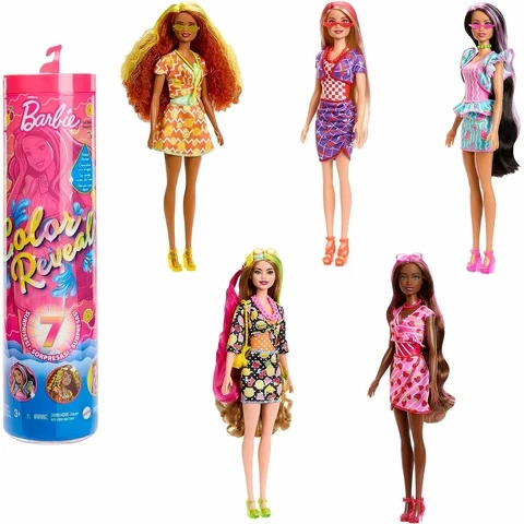 Barbie Color Reveal Sweet Fruits nukke