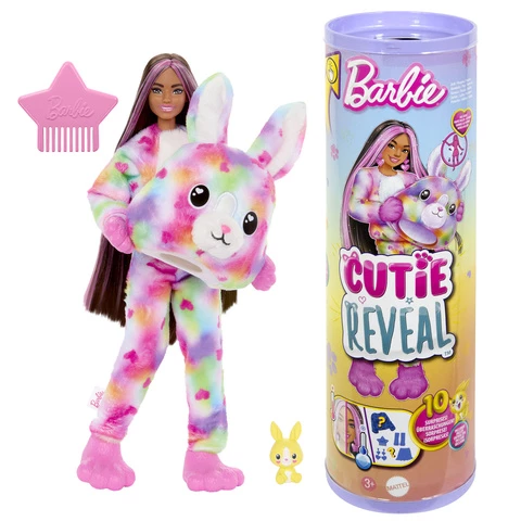 Barbie Cutie Reveal Color Dreams Bunny nukke