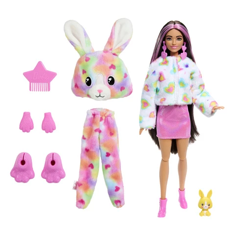 Barbie Cutie Reveal Color Dreams Bunny nukke
