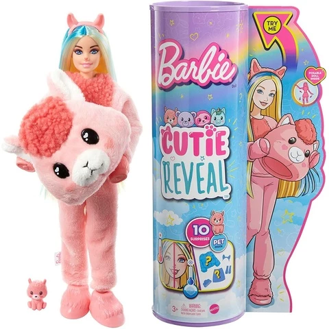 Barbie Cutie Reveal  Llama doll