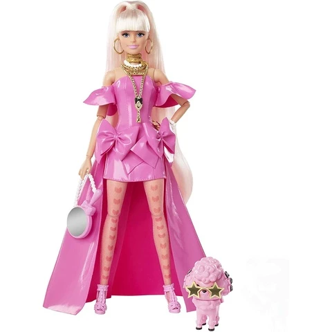 Barbie Extra Fancy nukke Shiny Pink