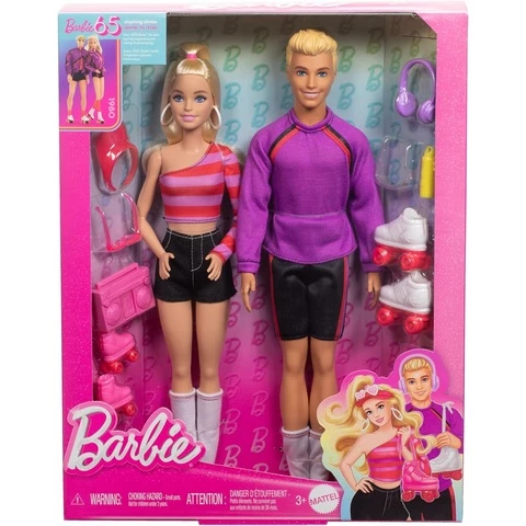 Barbie ja Ken Fashionistas rullaluistimilla