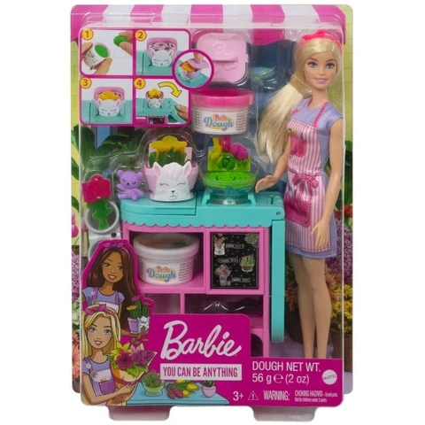 Barbie Doll Florist and flower shop playset