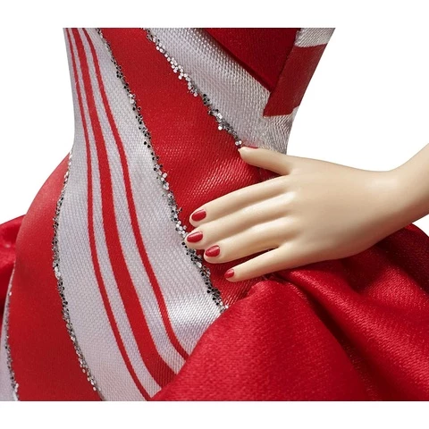 Barbie Holiday doll in a red dress