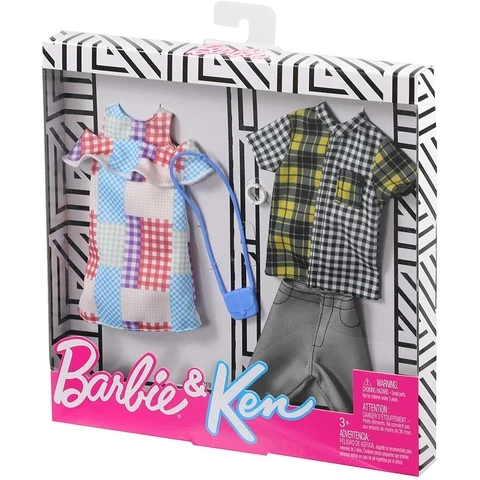 Barbie and Ken clothing set for two
