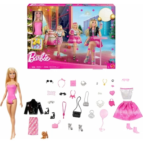 Barbie joulukalenteri 24 yllätyksellä