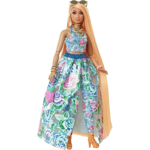 Barbie doll Extra Fancy fleur dress