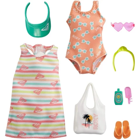 Barbie beach clothes set