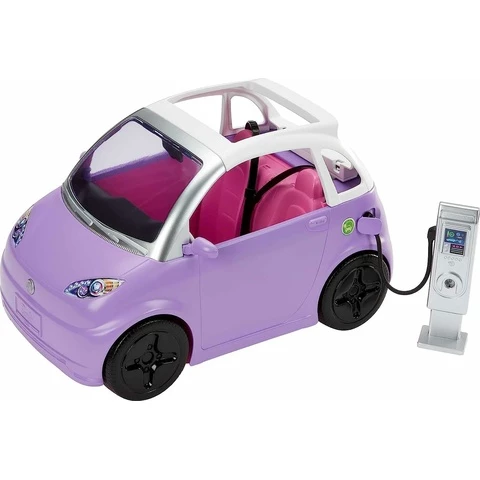 Barbie auto violetti sähköauto