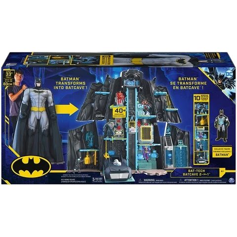  Batman Transforming Transformer play set and 1 Batman figure