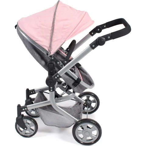 Bayer Chic 2000 Mika Pinkki Melange yhdistelmävaunut