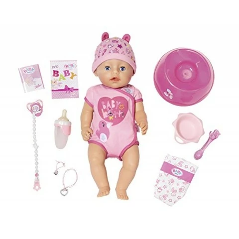 Baby Born baby doll, interactive (soft touch)