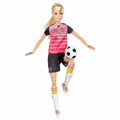 Barbie Made To Move soccer player