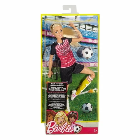 Barbie Made To Move soccer player