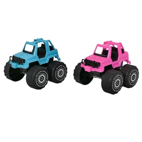 Plasto Monstertruck Turkoosi Tai Pinkki