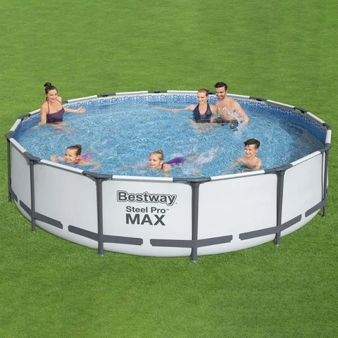  Bestway Swimming pool 366 x 76 cm frame gray  Steel Pro Max