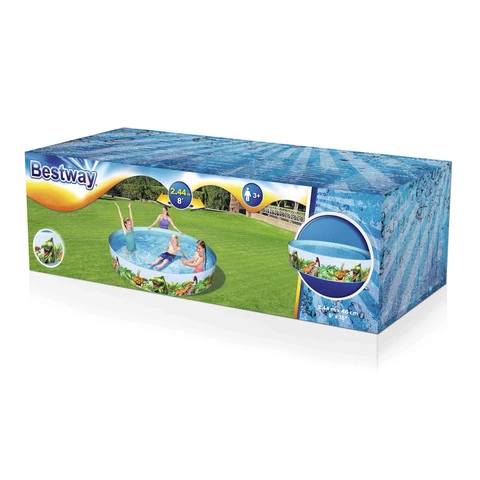 Bestway Dinosaurus Rulla-allas 244cmx46cm
