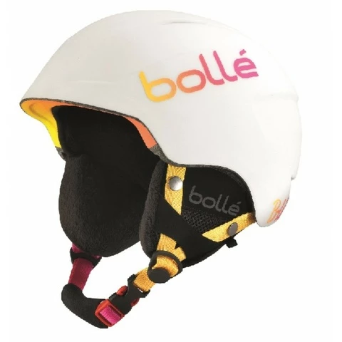 Bolle B-Lieve Soft White &amp; Pink Snowboard Helmet