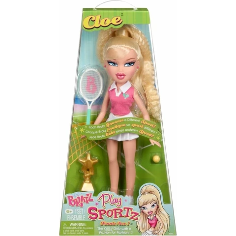 Bratz Urheilunukke Cloe tennis-nukke