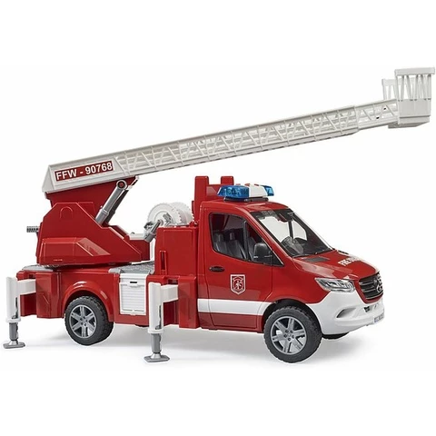Paloauto Bruder Mercedes-Benz Sprinter palokunta-auto tikkailla ja pumpulla