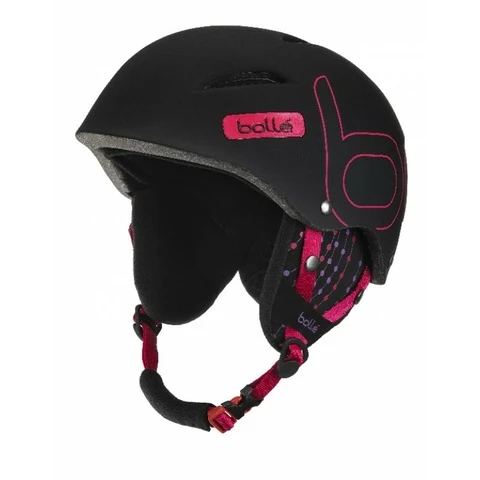 Bolle B-Style Soft Black &amp; Pink Snowboard Helmet