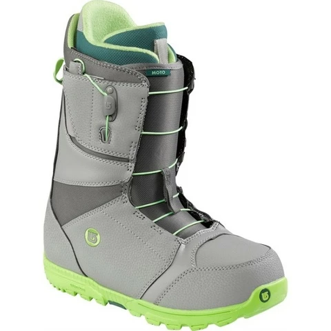 Burton Moto grey/green Snowboard Boots