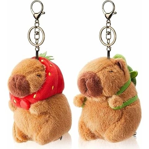 Capybara pehmo avaimenperä assort.