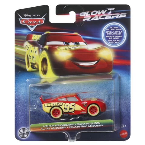 Disney Cars auto Glow Racers Salama McQueen