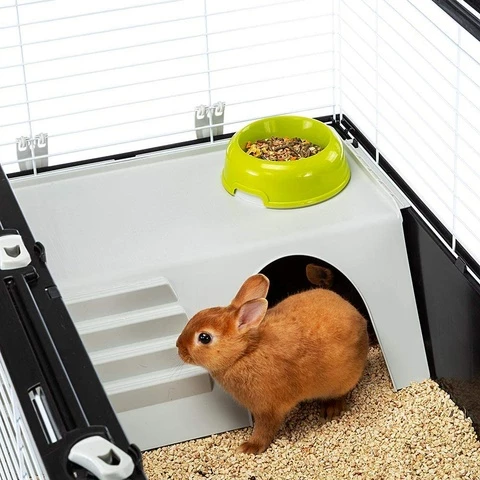 Ferplast Casita rabbit / guinea pig cage 119 cm x 58 cm x 61 cm 