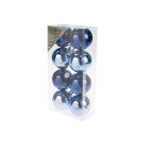 Joulupallo 6 Cm Kirkas Sininen TT