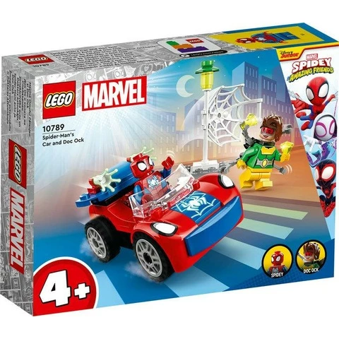 LEGO Spidey Spider-Manin Auto Ja Tohtori Mustekala